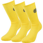 Vêtements BIDI BADU BIDI BADU Matayo Crew Tech Chaussettes De Sport Pack De 3 Hommes-Jaune,Noir