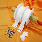 Accessoires pour entra&icirc;neurs Easy Lines Easy Lines Midcourt Lignes De C&ocirc;tes 2 Bobines Tous Types De Surface-Blanc