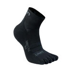 V&ecirc;tements UYN UYN Runner'S Five Low Cut Chaussettes De Running Femmes-Noir