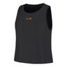 Court Débardeur Tank Top Femmes-Argent