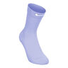 Fast Midweight Crew Chaussettes de running Unisex - bleu gris, blanc