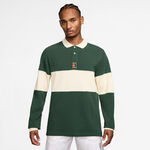 V&ecirc;tements Nike Nike Court Heritage Polo Hommes-vert fonc&eacute;