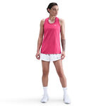 V&ecirc;tements Nike Nike Dri-Fit Regular Racerback D&eacute;bardeur tank top Femmes - berry, blanc