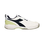 Chaussures de tennis Diadora Diadora S. Challenge 5 SL Chaussure Moquette Enfants-Blanc,Bleu