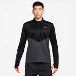 V&ecirc;tements Nike Nike Pacer Winterized Half-Zip Maillot de course Hommes - anthracite, noir