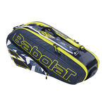 Babolat Babolat Pure Aero RH X 6 Housse De Raquette-Anthracite,Jaune