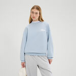 Vêtements Ellesse Ellesse Lo Sbuffo Sweat-shirt Femmes-Bleu Clair,Blanc
