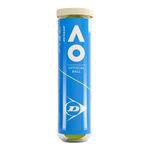Balles de tennis Dunlop Dunlop Australian Open Tube De 4