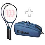 Lot de raquettes Wilson Wilson Ultra 100L V4.0 Raquette De Compétition