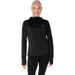 Vêtements ASICS ASICS Road Winter Maillot De Course Femmes-Noir