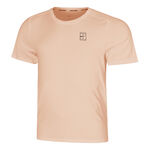 V&ecirc;tements de tennis Nike Nike Court Dri-FIT Advantage T-shirt Hommes - corail, noir