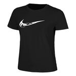 Vêtements Nike Nike Dri-Fit One Swoosh Maillot De Course Femmes-Noir