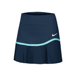 Vêtements Nike Nike Dri-Fit Advantage Pleated Jupe Femmes - bleu foncé, turquoise