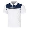 Riflesso Polo Hommes - blanc, bleu fonc&eacute;