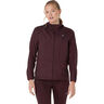 Road Veste running Femmes-rouge foncé
