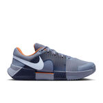 Chaussures de tennis Nike Nike Zoom GP Challenge 1 Chaussure Terre Battue Hommes-Bleu Gris, Bleu Fonc&eacute;