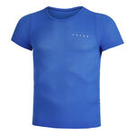 V&ecirc;tements Falke Falke Regular Shortsleeve Maillot De Course Hommes-Bleu