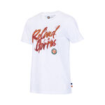 V&ecirc;tements Roland Garros Roland Garros T-shirt Enfants-Blanc