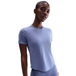 V&ecirc;tements Nike Nike Swift Maillot de course Femmes - bleu gris, argent