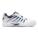 Chaussures de tennis K-Swiss K-Swiss Receiver V Chaussures Toutes Surfaces Hommes-Blanc,Bleu Fonc&eacute;