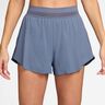 Court Dri-Fit Advantage Ace High Rise Shorts Femmes - bleu gris, 