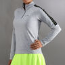 Kirsch Iconic Ii Haut Manches Longues Femmes-Gris,Noir