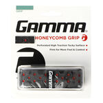 Grips Gamma Gamma Honeycomb Cushion Grip Pack 1 Unité-Noir,Rouge