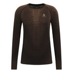 V&ecirc;tements Odlo Odlo Performance Warm Blackcomb Crew Neck Maillot De Corps Hommes-Marron