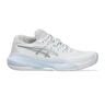 Gel-Resolution X Chaussure Terre Battue Femmes-Blanc,Argent