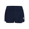 Crew 2in1 Shorts Femmes-Bleu Foncé