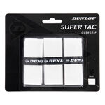 Surgrips Dunlop Dunlop Super Tac Pack De 3-Blanc