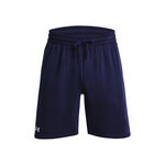 V&ecirc;tements Under Armour Under Armour Rival Shorts Hommes-Bleu Fonc&eacute;