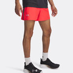 V&ecirc;tements Under Armour Under Armour Launch 5in Short De Running Hommes-Rouge,Gris