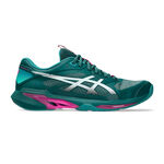 ASICS ASICS Solution Speed FF 4 Chaussures toutes surfaces Hommes - bleu petrol, rose