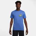 V&ecirc;tements Nike Nike Court Oc T-shirt Hommes-Bleu