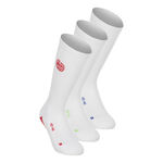 V&ecirc;tements BIDI BADU BIDI BADU Crispy White Crew Move Chaussettes De Tennis-Blanc