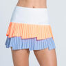 Fly Pleated 13in Jupe Femmes-Bleu Clair,Abricot