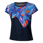 V&ecirc;tements BIDI BADU BIDI BADU Spike T-shirt Femmes-Bleu Fonc&eacute;,Multicouleur
