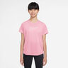 Dri-Fit One T-shirt Filles-Rosé, Blanc