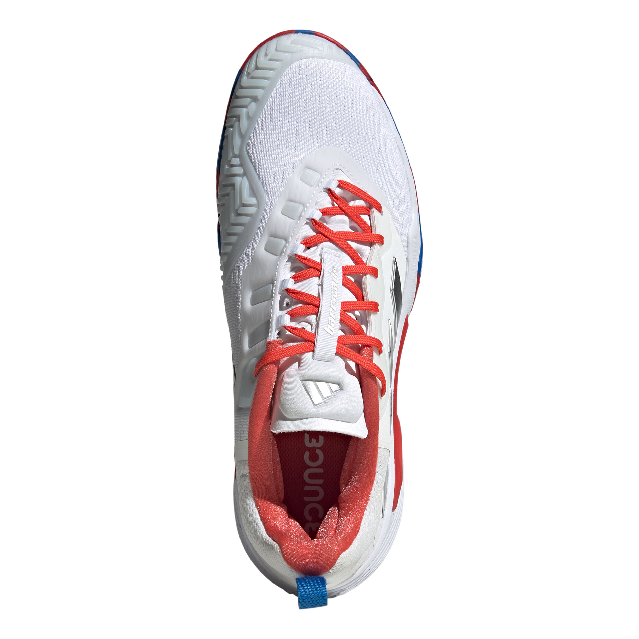 Buy adidas Barricade Chaussure Tout Terrain Hommes Blanc Rouge online Tennis Point BE