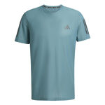 V&ecirc;tements adidas adidas Own The Run Maillot De Course Hommes-Vert Fonc&eacute;