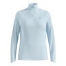 Essential 1/2 Zip Maillot de course Femmes-bleu clair