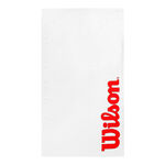 Serviettes Wilson Wilson Sport Serviette 60x120cm-Blanc,Rouge