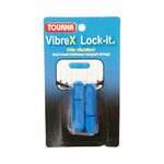 Accessoires raquettes Tourna Tourna Vibrex Lock Antivibrateur Pack De 2 Unit&eacute;s-Bleu