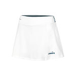 Vêtements Diadora Diadora L. Icon Jupe Femmes-Blanc,Bleu Petrol