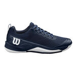 Chaussures de tennis Wilson Wilson Rush Pro 4.5 Chaussures toutes surfaces Hommes - bleu fonc&eacute;, 