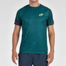 Leido T-shirt Hommes-Vert Fonc&eacute;