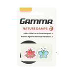 Accessoires Raquettes Gamma Gamma Vibrationsdämpfer Nature Ahornblatt/Schmetterling