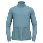 Vêtements Odlo Odlo Essential Insulator Hybrid Veste Running Hommes-Bleu
