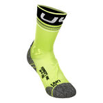 Vêtements UYN UYN Runner's Mid One Chaussettes De Running Hommes-Vert,Noir